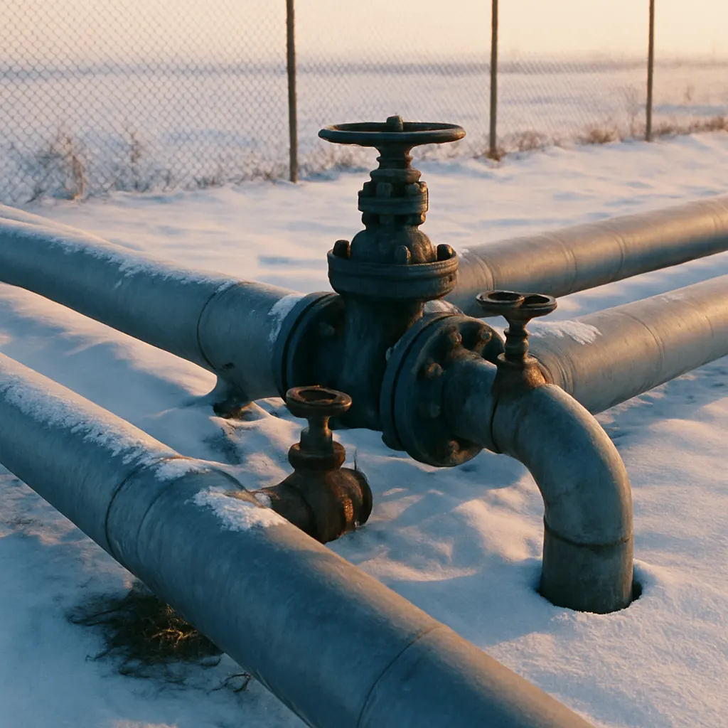 Oil and gas pipeline infrastructure, Union territories, early 2000s.