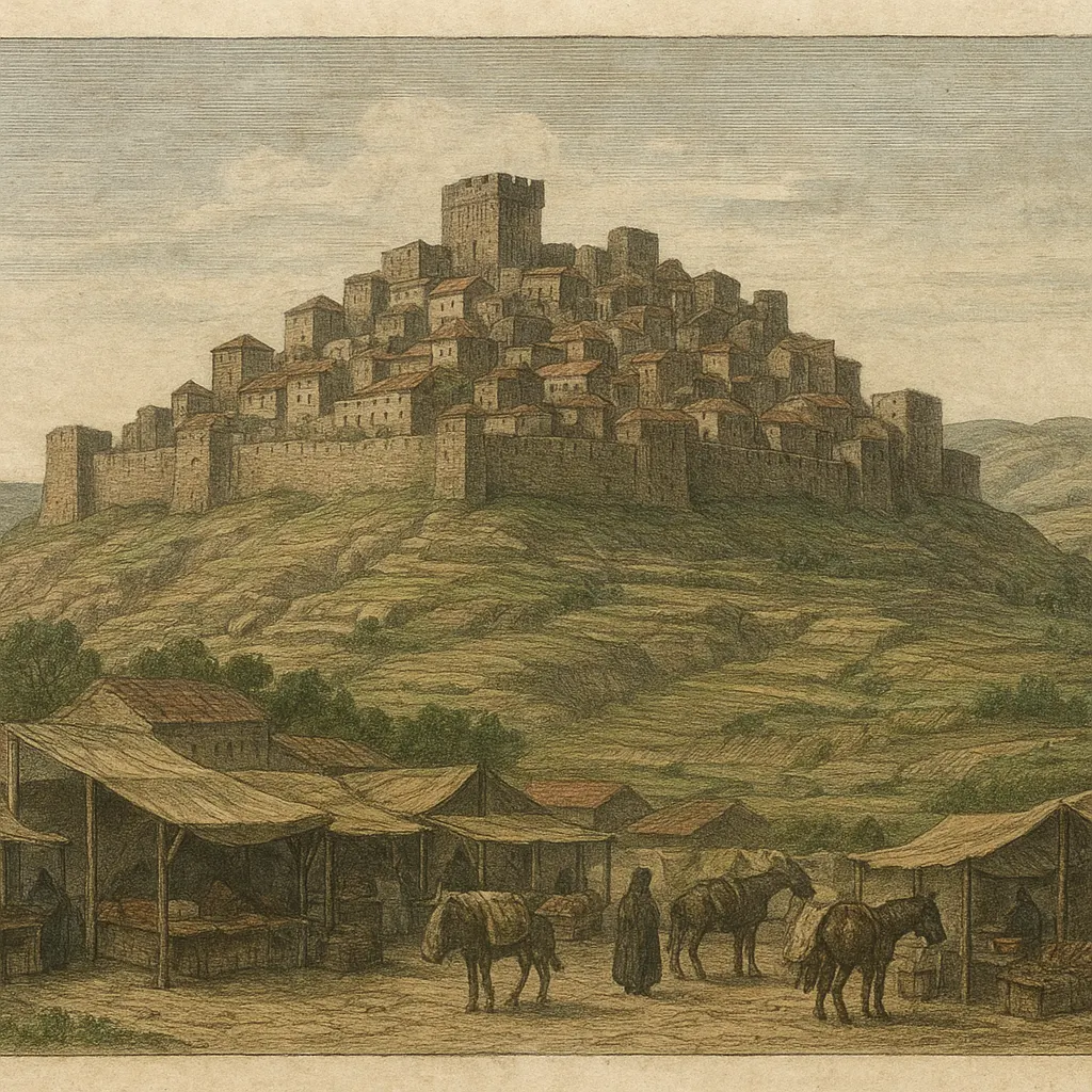 Harar, the fortified commercial centre of Ethiopian coffee trade, sixteenth century.