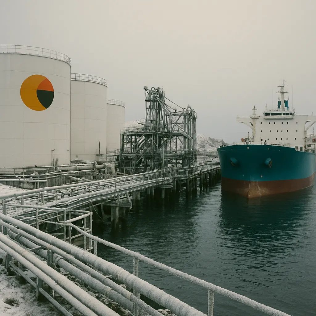 Terminal for imported Union petroleum and natural gas, Nordic port, 1994.