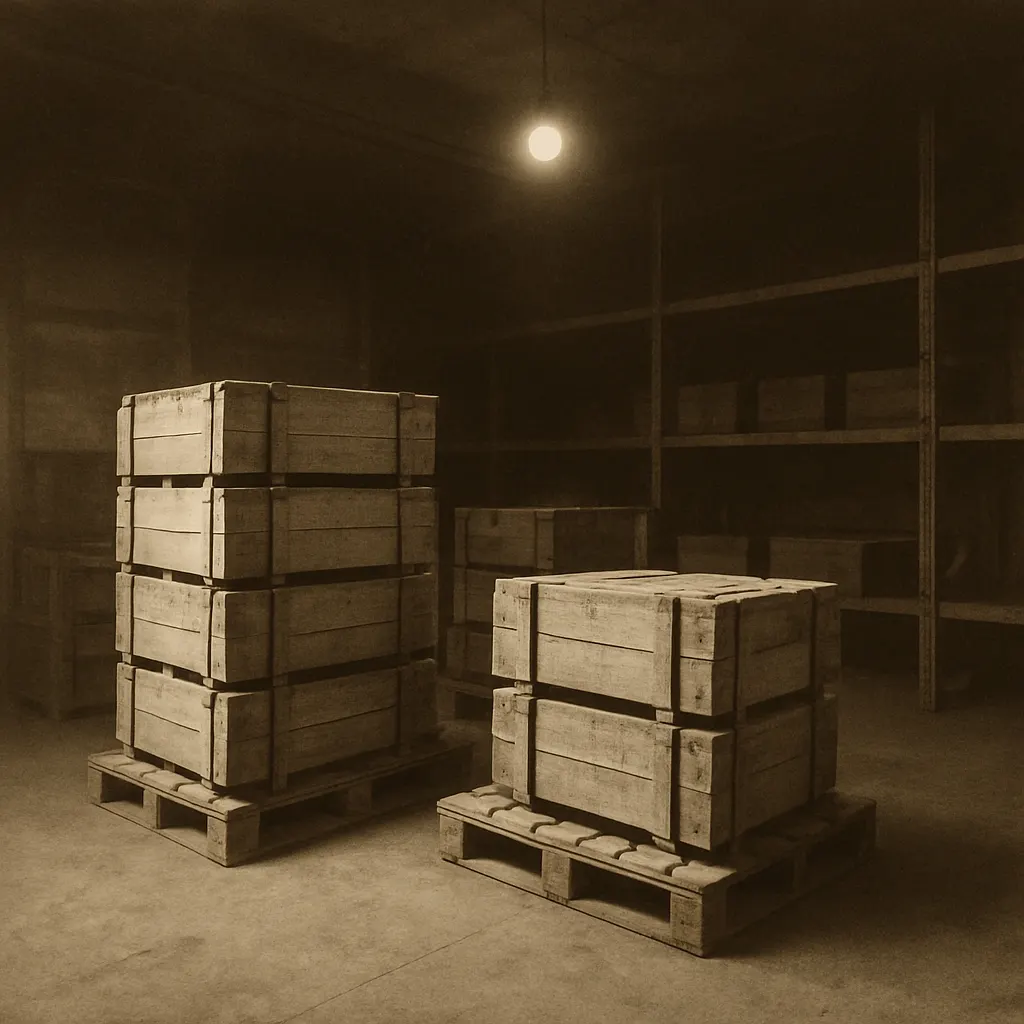 Soviet ammunition storage facility, third country transshipment point, c. 1986.