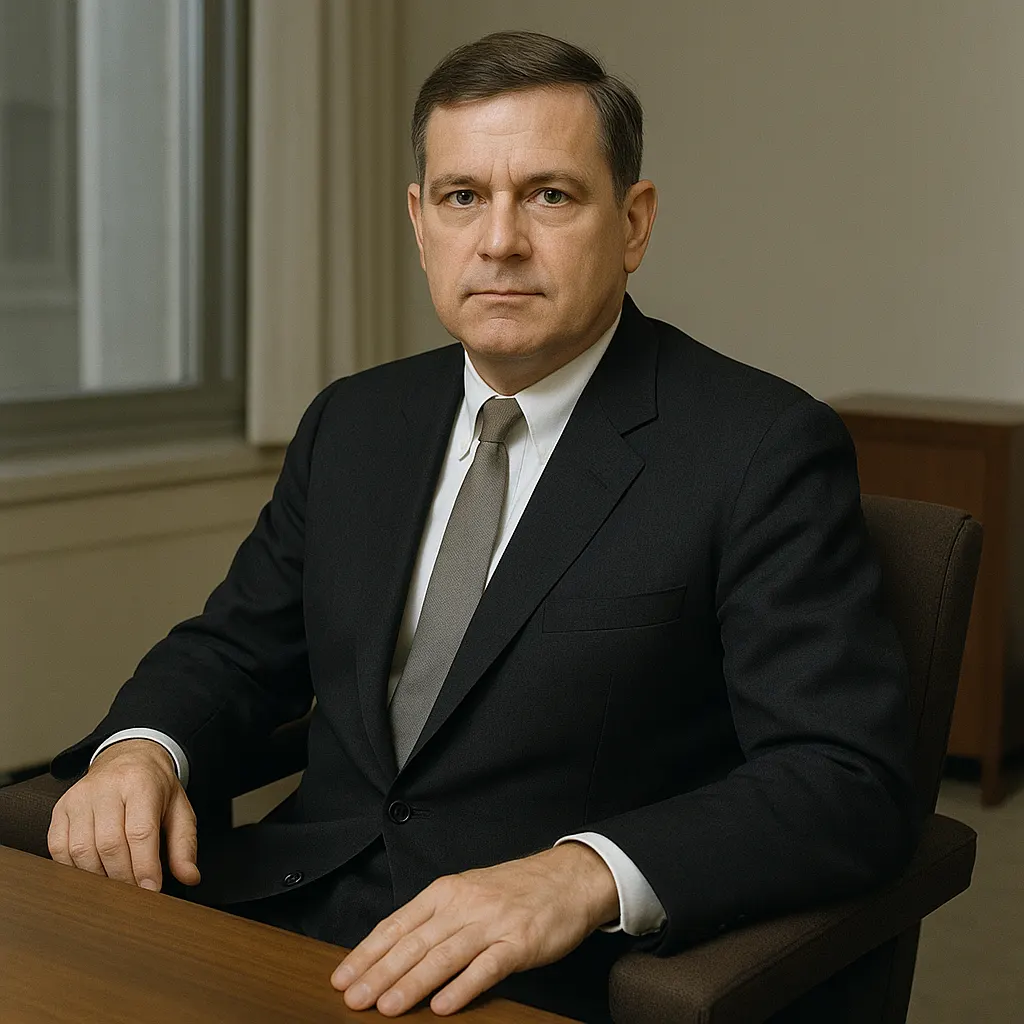 Official portrait of the President of the Kazakh Sovereign Republic, circa 1993. Colour photograph, archival print.